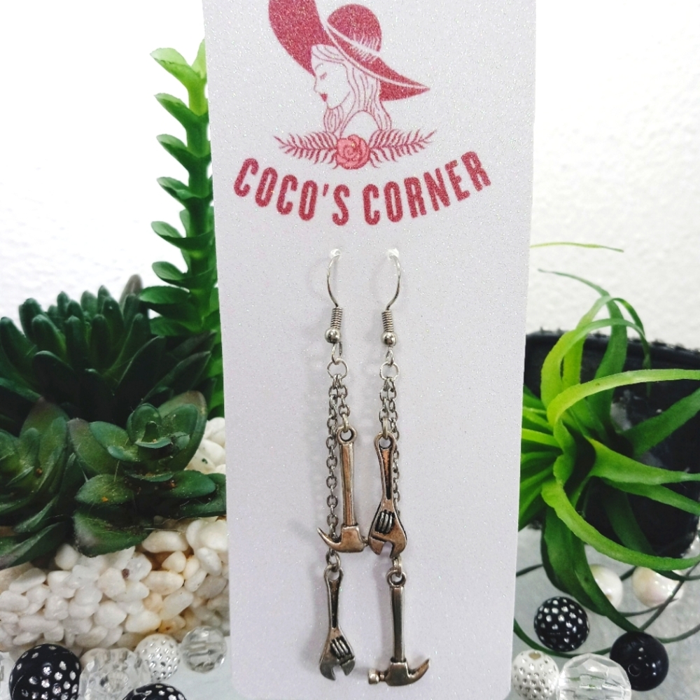 Fun tool diy earrings